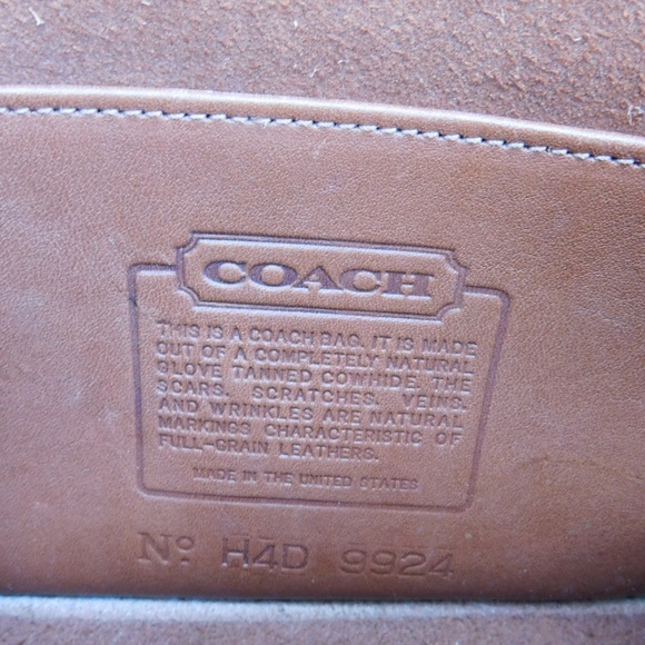 Vintage Coach Legacy Casino Crossbody Purse Tan - Picture 8 of 8